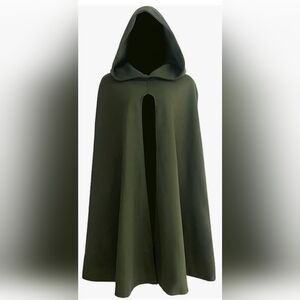 NWT Unisex Large Cosplay/Costume Medieval Renaissance Hooded Cape Cloak